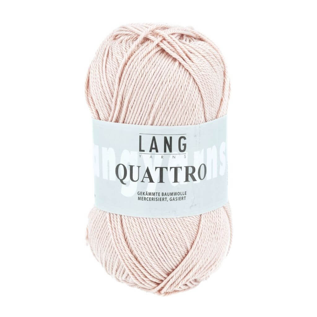 Lang Yarns 109 - Rosa Hell Lang Yarns Quattro Lieblingsgarn