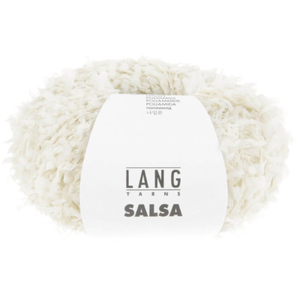 Lang Yarns 001 - Weiss Lang Yarns Salsa Lieblingsgarn
