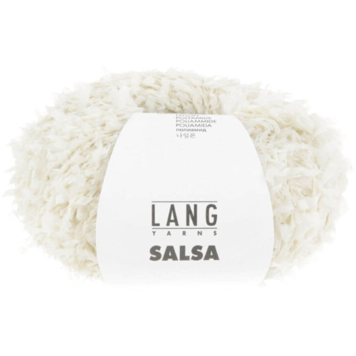 Lang Yarns 001 - Weiss Lang Yarns Salsa Lieblingsgarn