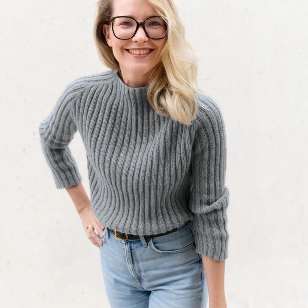 Lana Grossa Pattern Lausanne Sweater by sinchens knitwear Strickanleitung - Lana Grossa (Heft) Lieblingsgarn