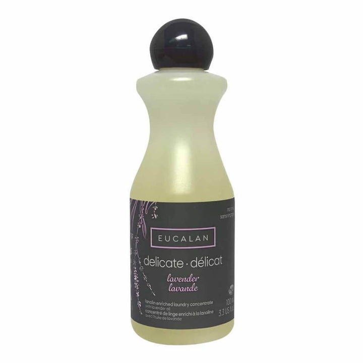 Eucalan 100 ml / Lavendel Eucalan 500 ml - Waschmittel für Wolle, Seide und Naturfasern Lieblingsgarn