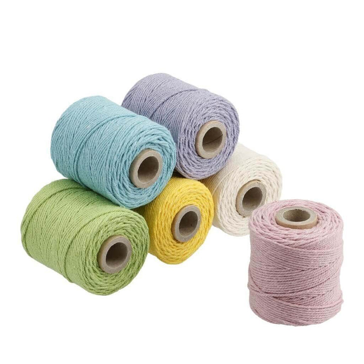 Lieblingsgarn - Pastell Set aus 6 x Premium-Garn 1 mm
