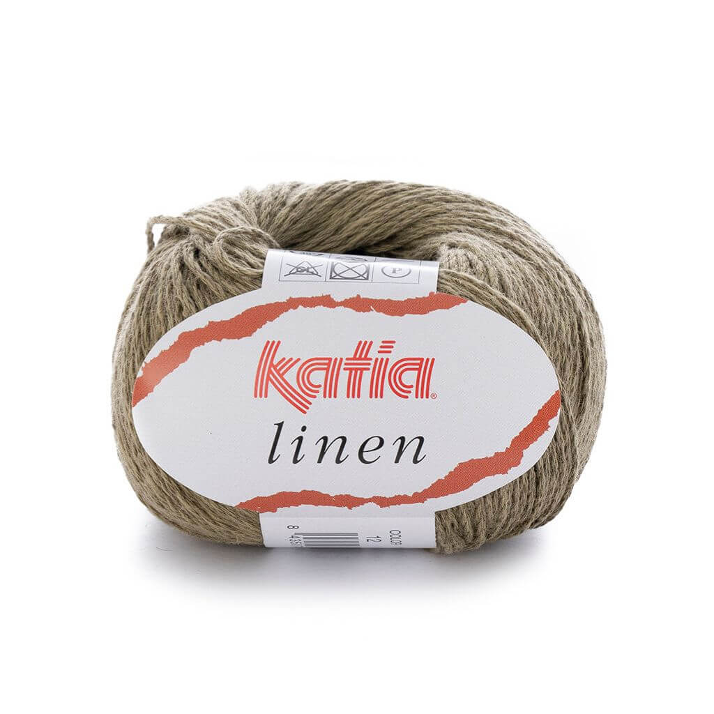 Katia 12 - Khaki Katia Linen Lieblingsgarn