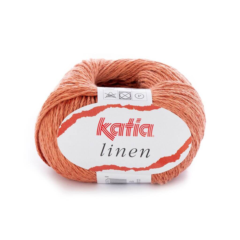 Katia 18 - Rostrot Katia Linen Lieblingsgarn