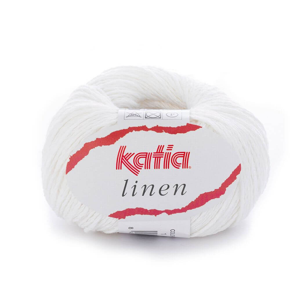 Katia 1 - Weiß Katia Linen Lieblingsgarn