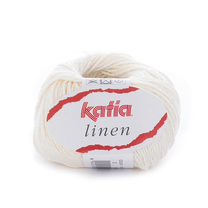 Katia 3 - Naturweiß Katia Linen Lieblingsgarn