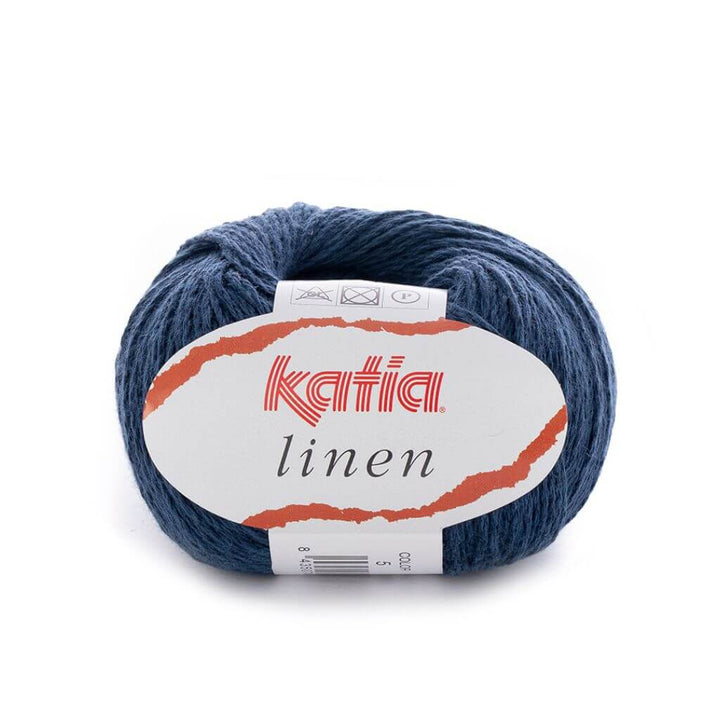 Katia 5 - Dunkelblau Katia Linen Lieblingsgarn