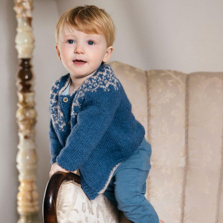 Lopi Pattern Strickjacke Kinder Dagmál Strickanleitung - Lopi (PDF) Lieblingsgarn