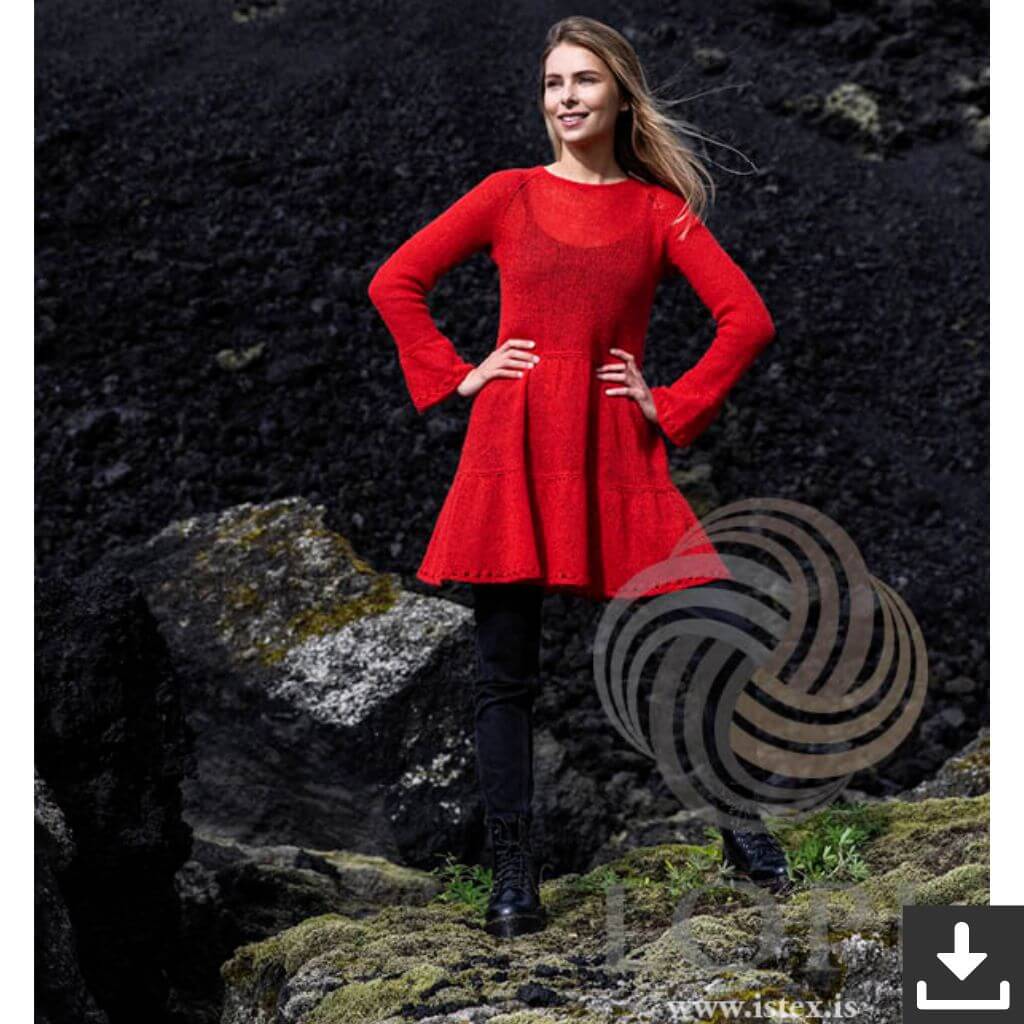 Lopi Pattern Kleid Frí Strickanleitung - Lopi (PDF) Lieblingsgarn