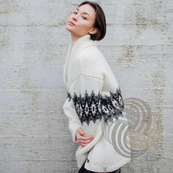 Lopi Pattern Strickmantel Frænka Strickanleitung - Lopi (PDF) Lieblingsgarn