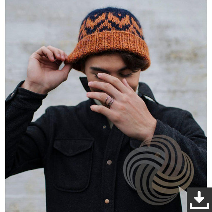 Lopi Pattern Mütze Kalsi Strickanleitung - Lopi (PDF) Lieblingsgarn