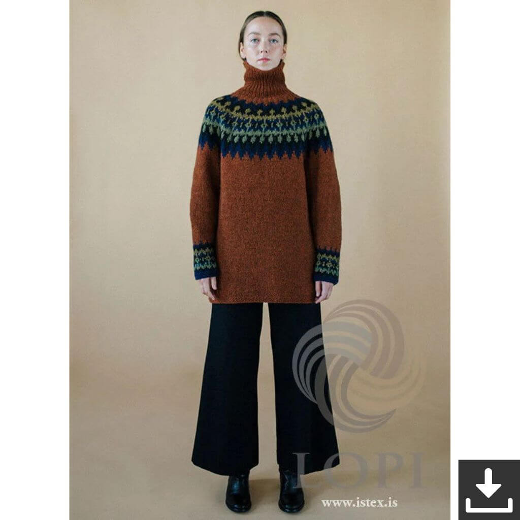 Lopi Pattern Pullover Kastali Strickanleitung - Lopi (PDF) Lieblingsgarn