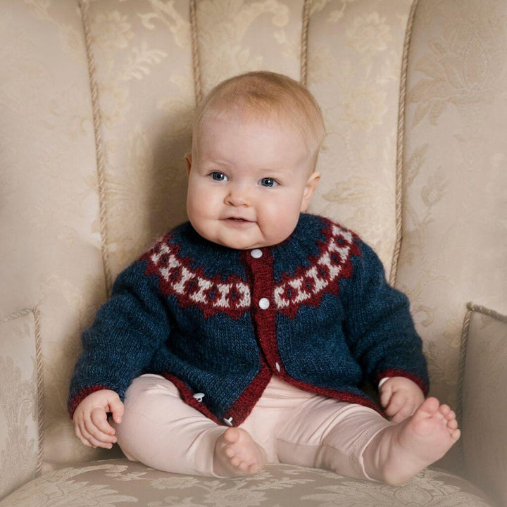 Lopi Pattern Strickjacke Baby Prýði Strickanleitung - Lopi (PDF) Lieblingsgarn