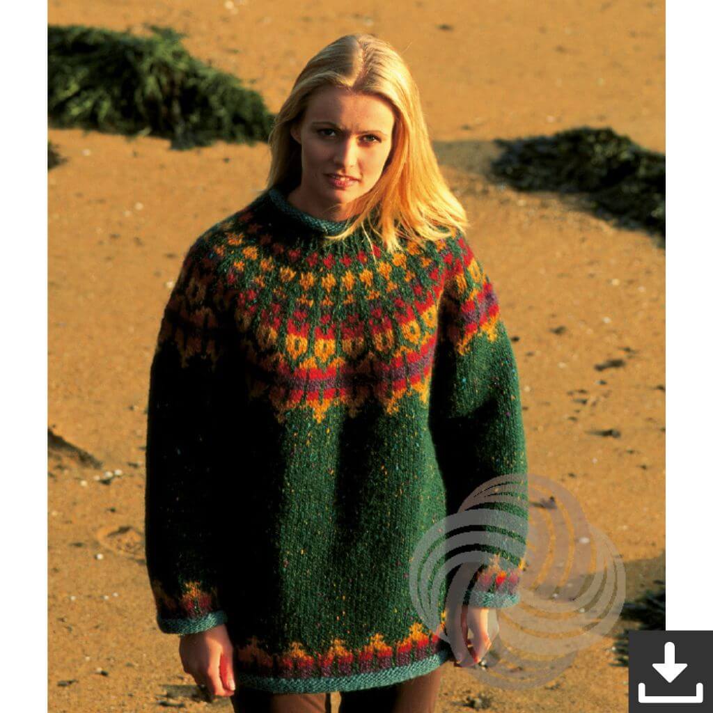 Lopi Pattern Pullover Rundpasse Strickanleitung - Lopi (PDF) Lieblingsgarn