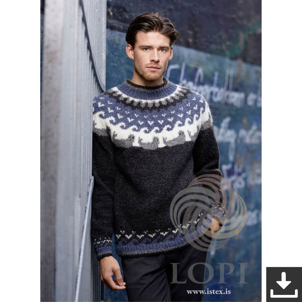 Lopi Pattern Pullover Selir Strickanleitung - Lopi (PDF) Lieblingsgarn