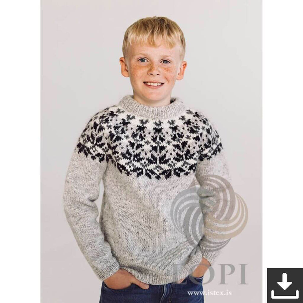 Lopi Pattern Pullover Kinder Stjörnuljós Strickanleitung - Lopi (PDF) Lieblingsgarn