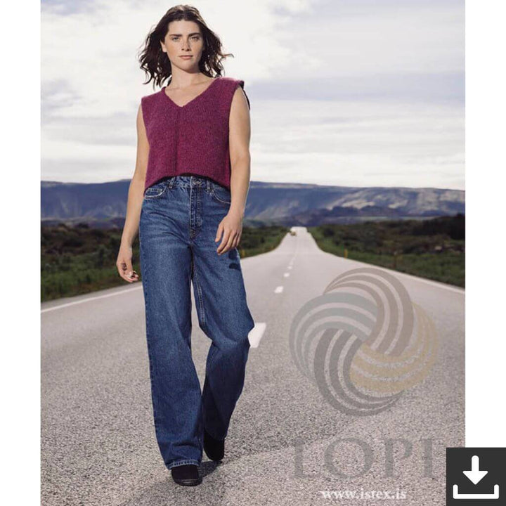 Lopi Pattern Pullunder Súla Strickanleitung - Lopi (PDF) Lieblingsgarn