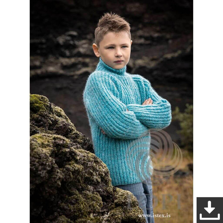 Lopi Pattern Pullover Kinder Tími Strickanleitung - Lopi (PDF) Lieblingsgarn