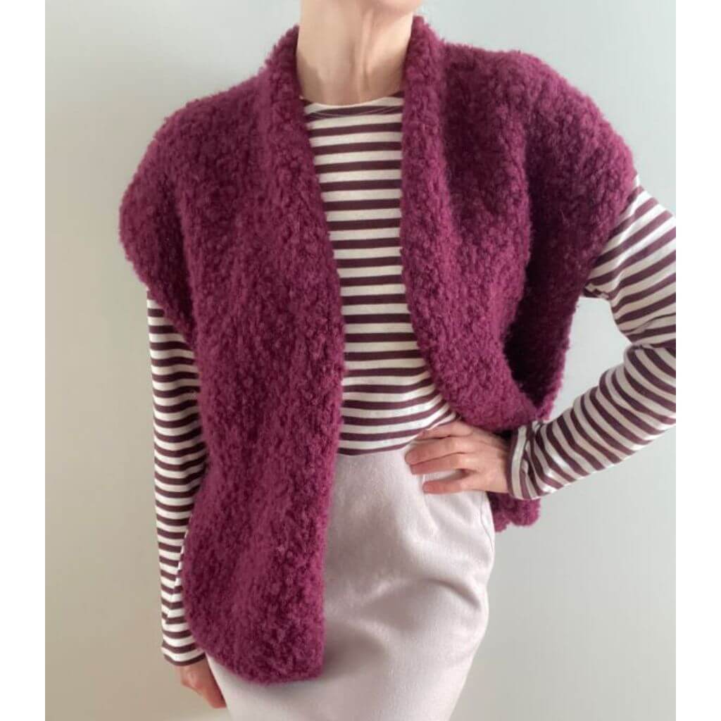 Lotilda Pattern Fluffy Marta Weste Strickanleitung - Lotilda (PDF) Lieblingsgarn