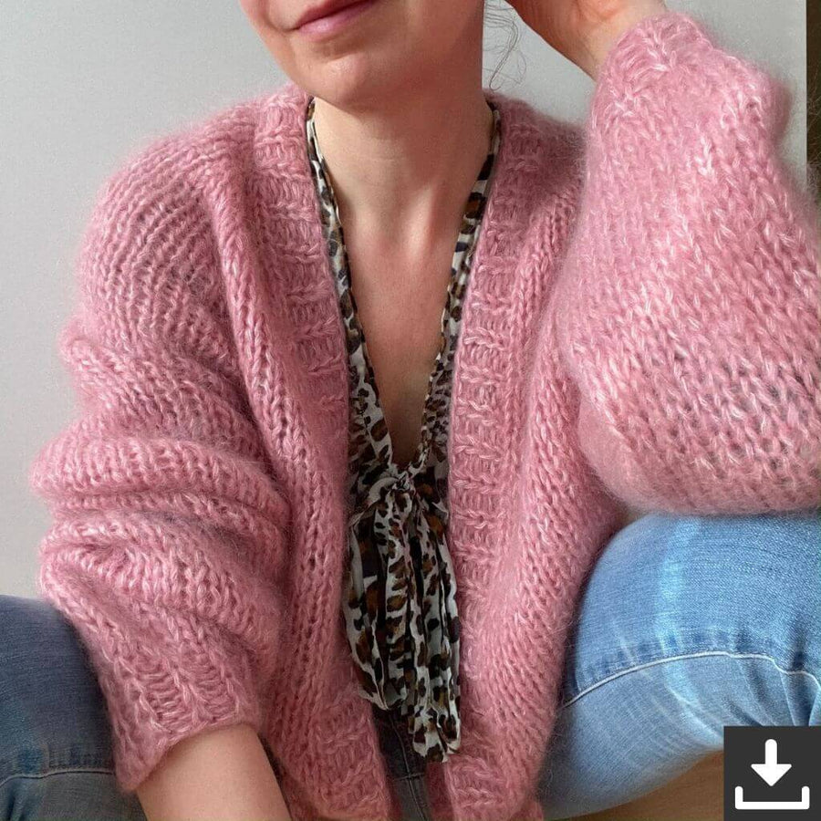Lotilda Pattern Greta Cardigan mit Blende Strickanleitung - Lotilda (PDF) Lieblingsgarn