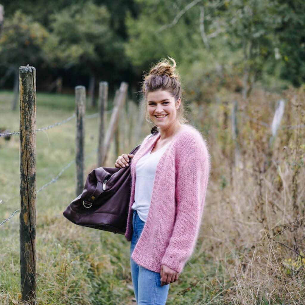 Lotilda Pattern Greta Cardigan mit Blende Strickanleitung - Lotilda (PDF) Lieblingsgarn