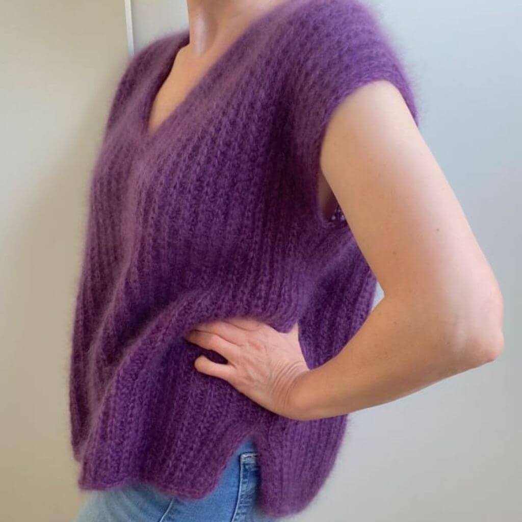 Lotilda Pattern Pullunder/Pullover Juna V-Neck Strickanleitung - Lotilda (PDF) Lieblingsgarn