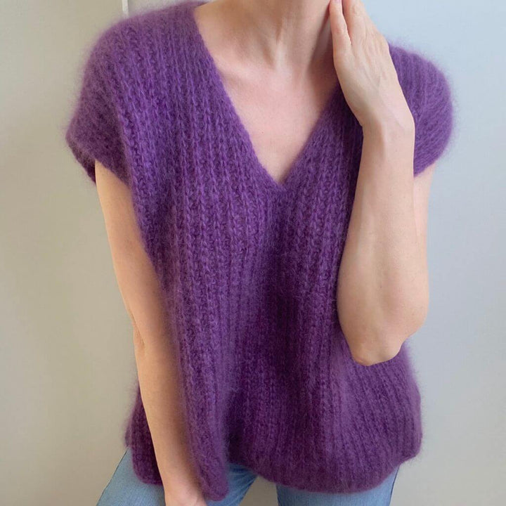 Lotilda Pattern Pullunder/Pullover Juna V-Neck Strickanleitung - Lotilda (PDF) Lieblingsgarn