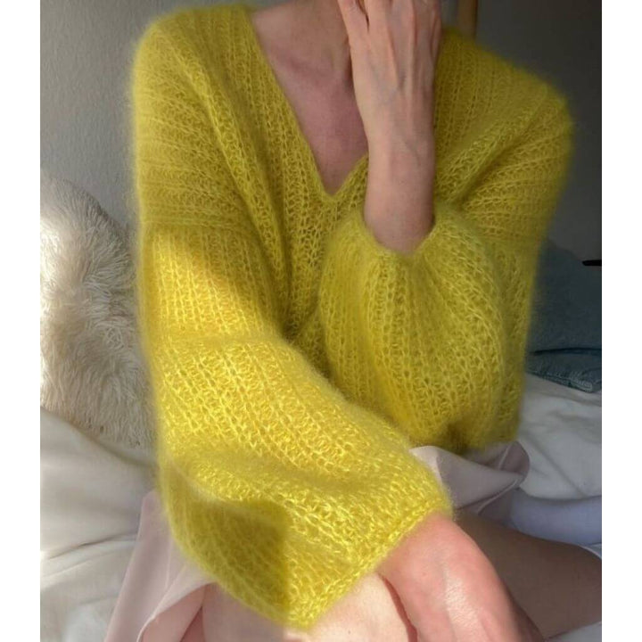 Lotilda Pattern Pullunder/Pullover Juna V-Neck Strickanleitung - Lotilda (PDF) Lieblingsgarn