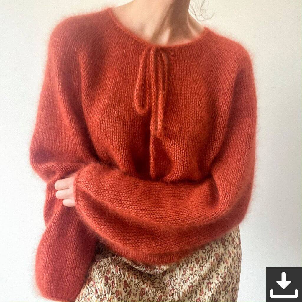 Lotilda Pattern Maya Bluse Strickanleitung - Lotilda (PDF) Lieblingsgarn