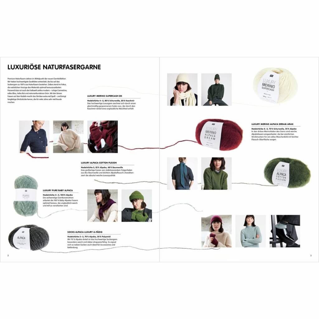 Rico Design Rico Design Luxury Knits - Premium Natural Fibres Lieblingsgarn