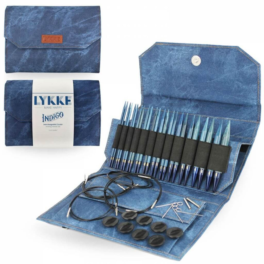 Lykke Needles Lykke Rundstricknadel Set - Indigo bei bei bei bei bei bei bei bei bei bei bei bei bei bei bei Lieblingsgarn