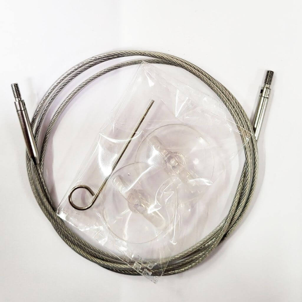 Lykke Needles Mini / 100 cm Lykke Nadelseile für Flight Nadelspitzen 13 cm Lieblingsgarn