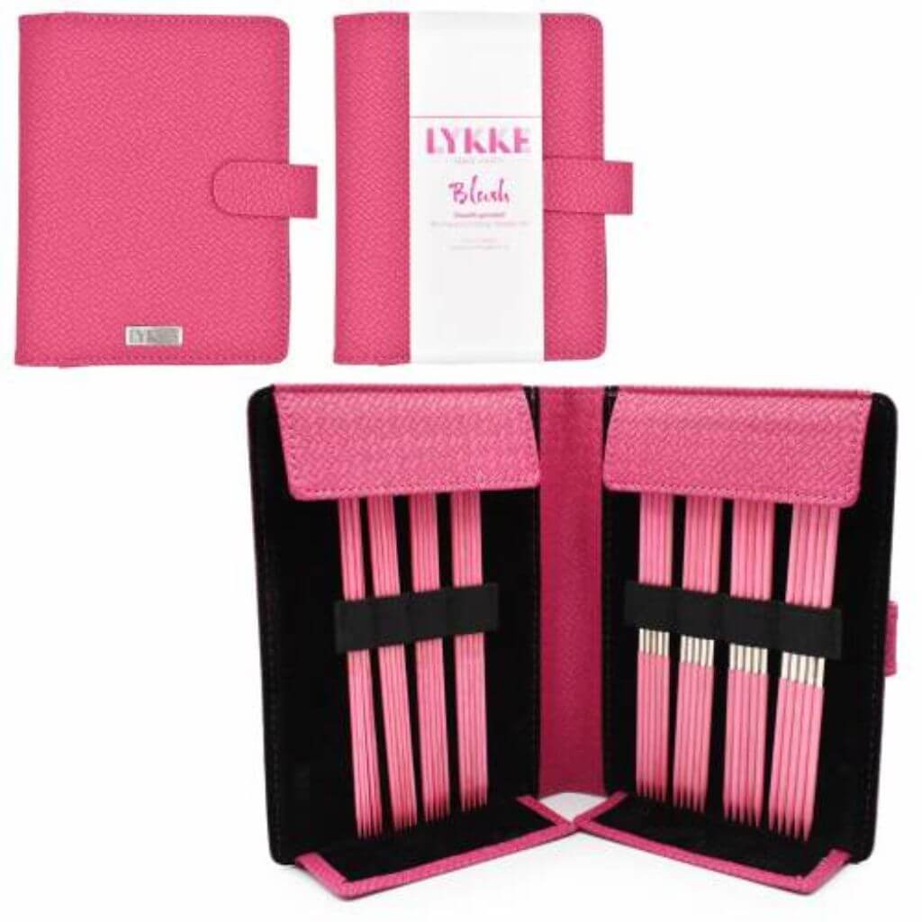 Lykke Needles Lykke Strumpfstricknadel-Set Blush - Magenta Lieblingsgarn