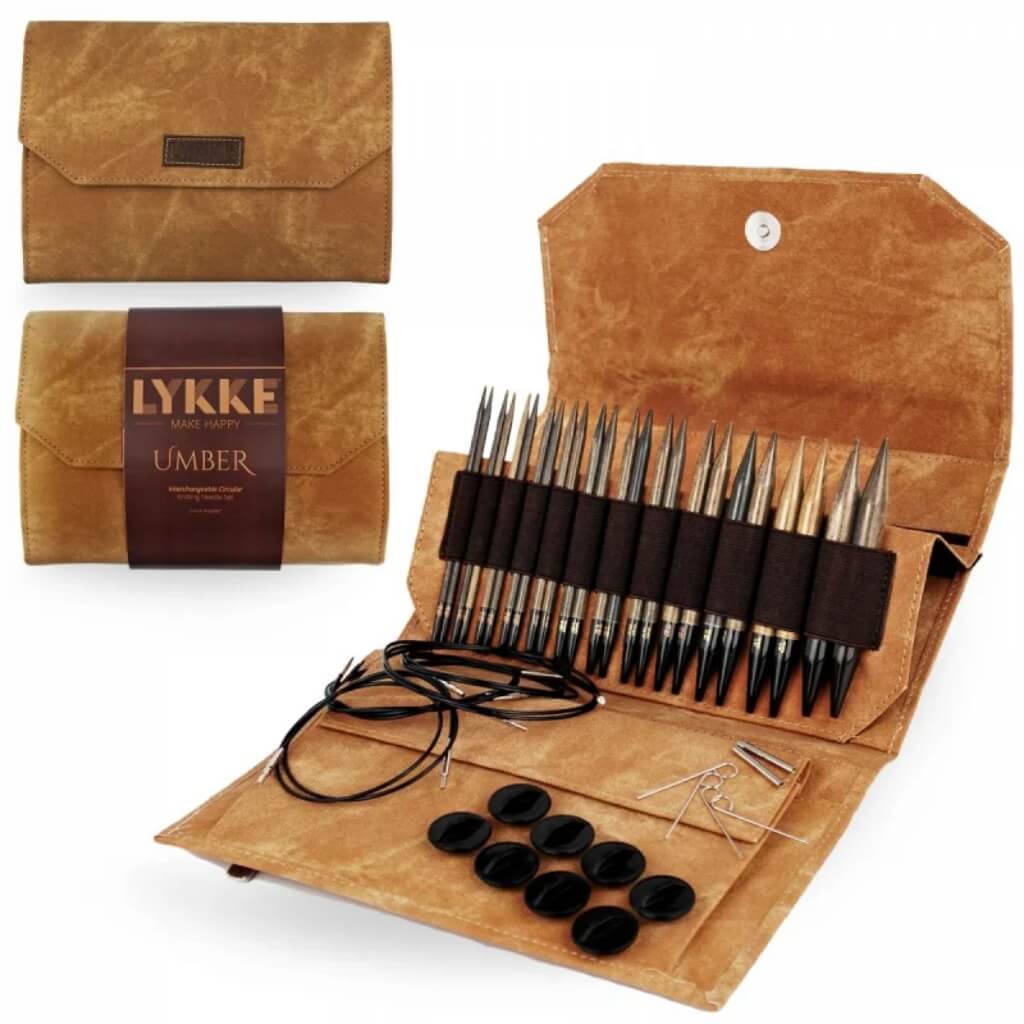 Lykke Needles Lykke Rundstricknadel Set - Umber Lieblingsgarn