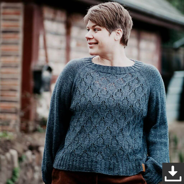 Inga Mallwitz Lysande Sweater Light Strickanleitung - Appelbanne Design (PDF) Lieblingsgarn