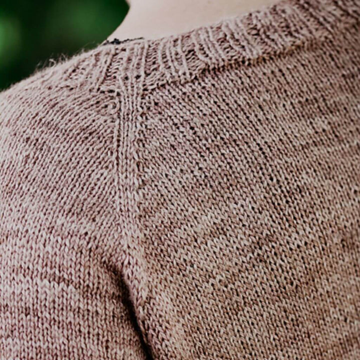 Inga Mallwitz Leichter Sommerpullover Lysande Tee Strickanleitung - Appelbanne Design (PFD) Lieblingsgarn