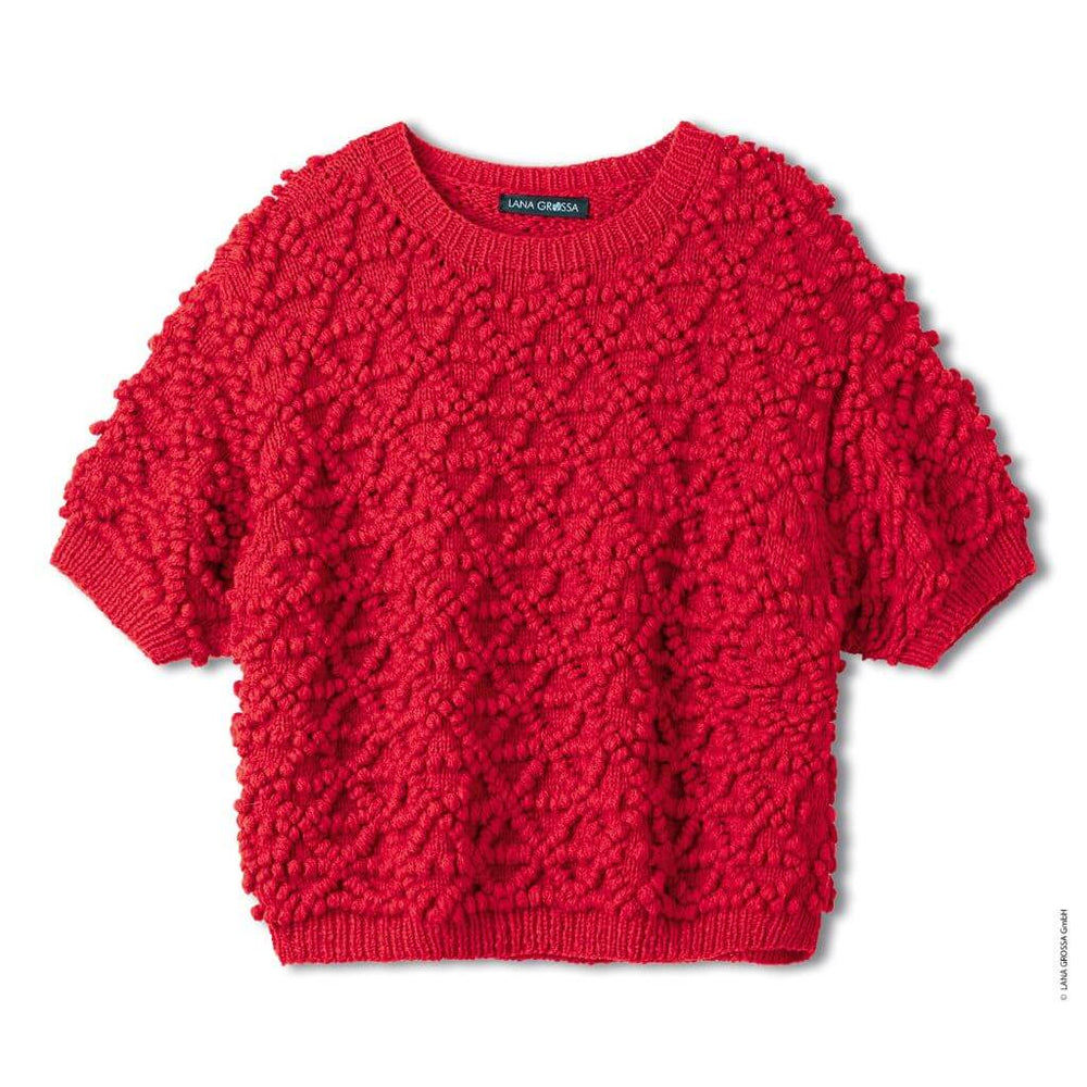 Lana Grossa Pullover Noppenmuster Strickanleitung – Bild 2 von 3 bei bei bei bei bei bei bei bei bei bei bei Lieblingsgarn