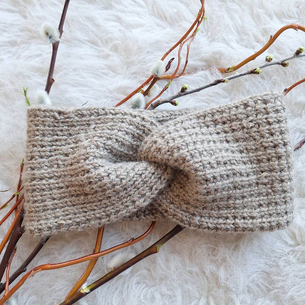 Madame Nadelspiel Stirnband Hedi Headband Strickanleitung - Madame Nadelspiel (PDF) Lieblingsgarn