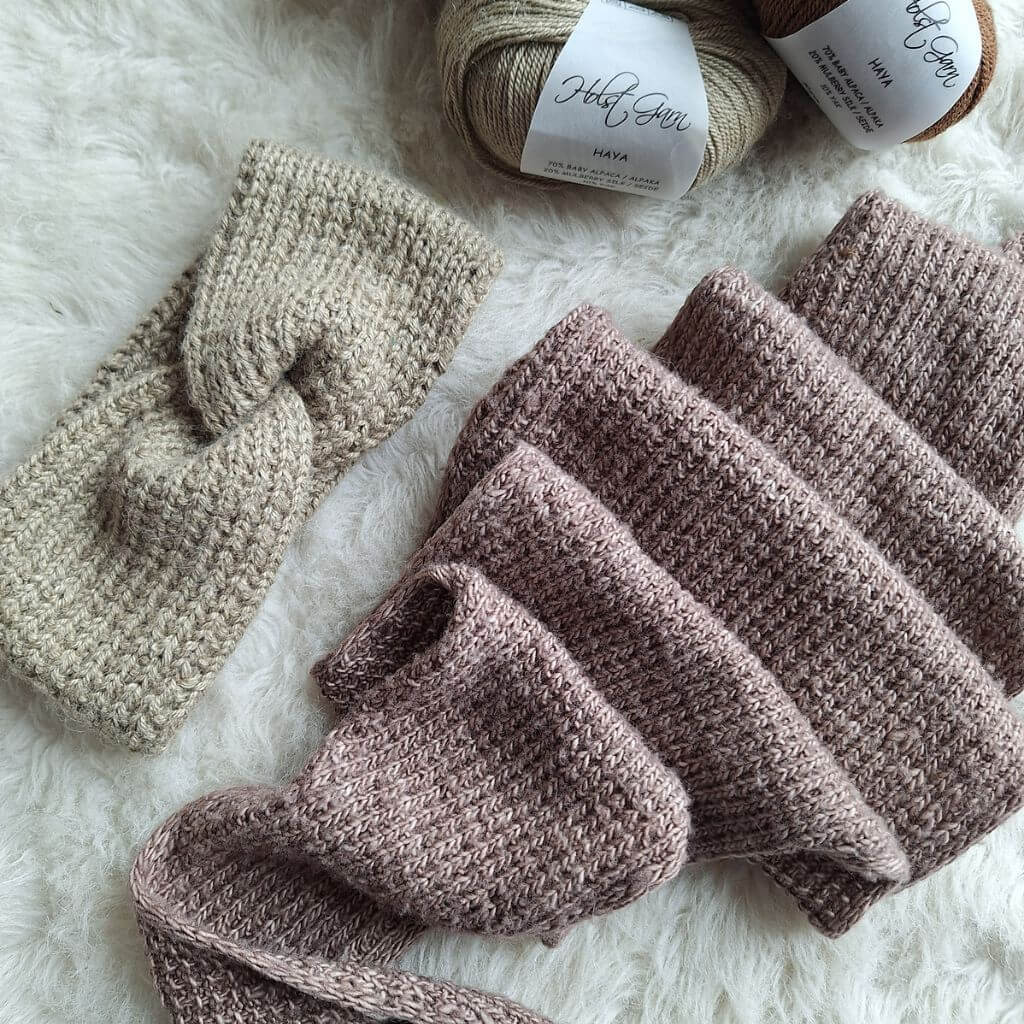 Madame Nadelspiel Stirnband Hedi Headband Strickanleitung - Madame Nadelspiel (PDF) Lieblingsgarn