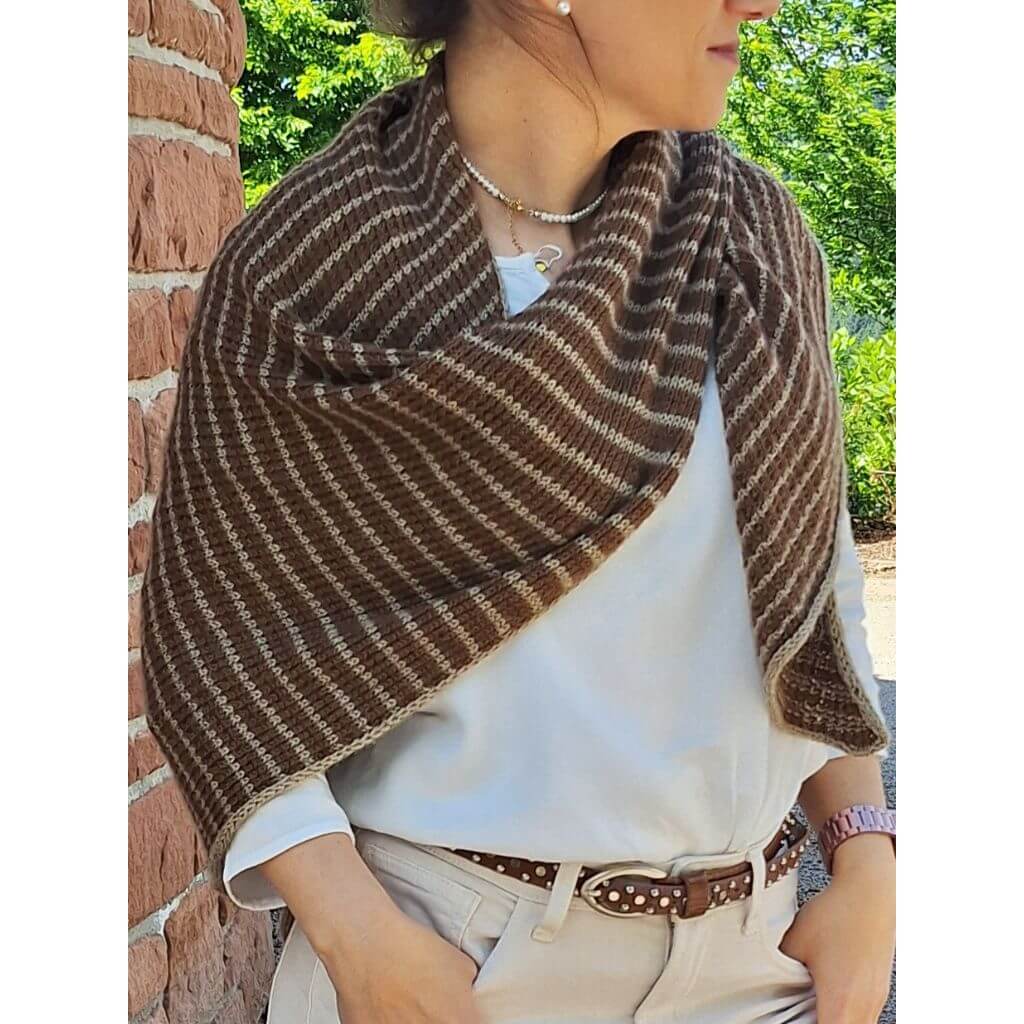 Madame Nadelspiel Pattern Schal Hedi Hug Strickanleitung - Madame Nadelspiel (PDF) Lieblingsgarn