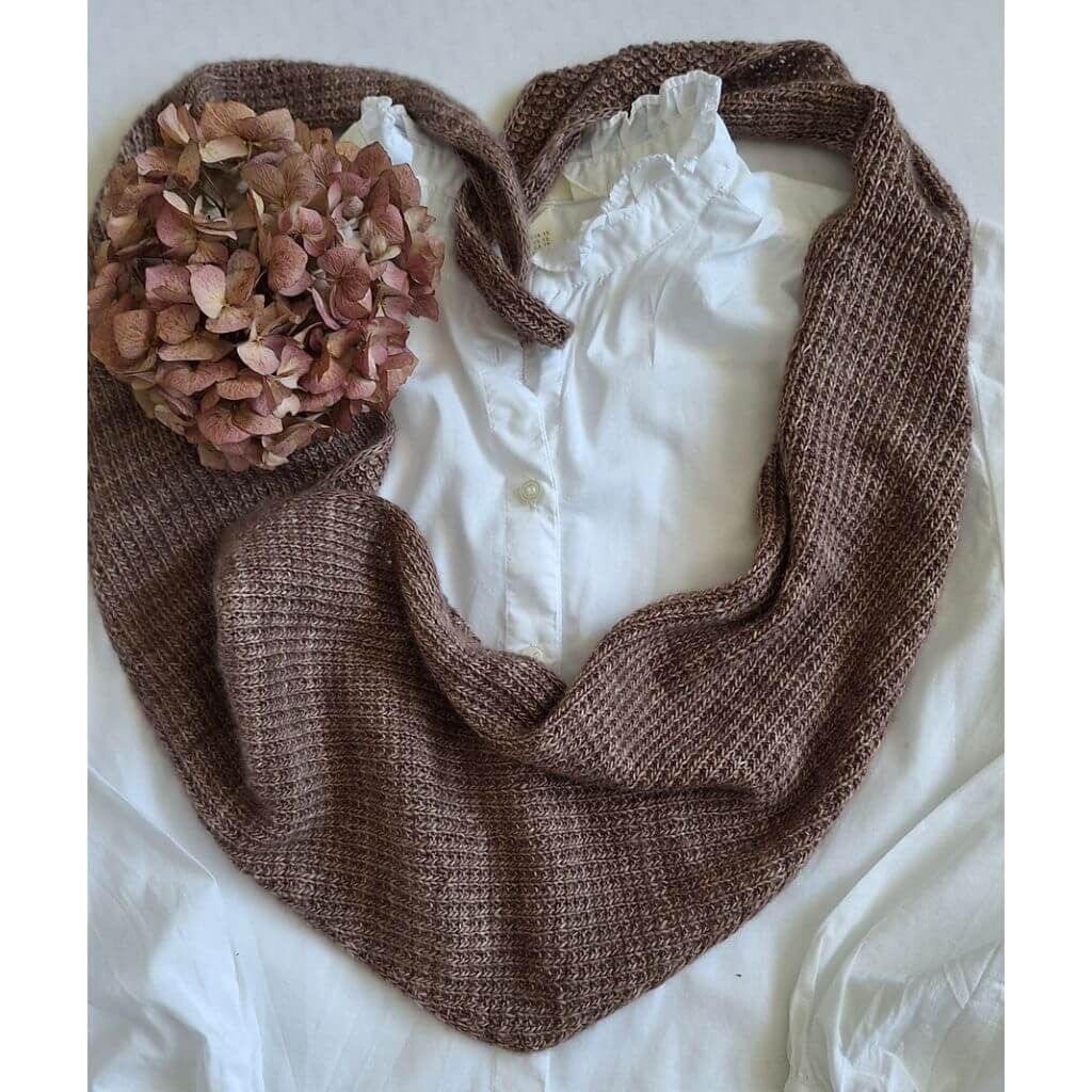 Madame Nadelspiel Pattern Hedi Scarf Strickanleitung - Madame Nadelspiel (PDF) Lieblingsgarn