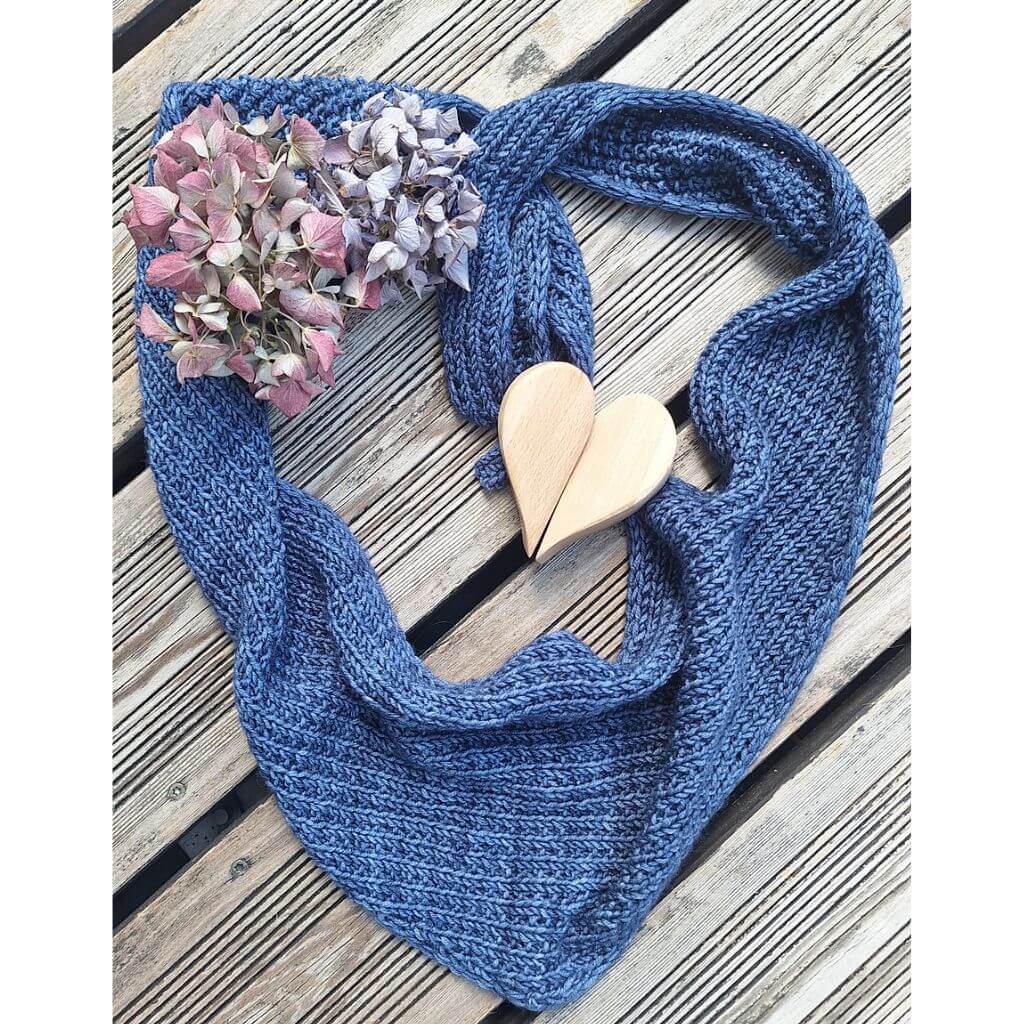 Madame Nadelspiel Pattern Hedi Scarf Strickanleitung - Madame Nadelspiel (PDF) Lieblingsgarn