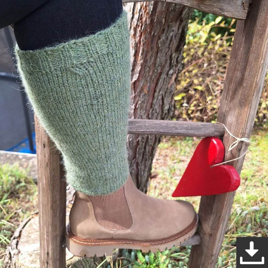 Madame Nadelspiel Herbstliebe Stulpen Strickanleitung - Madame Nadelspiel (PDF) Lieblingsgarn