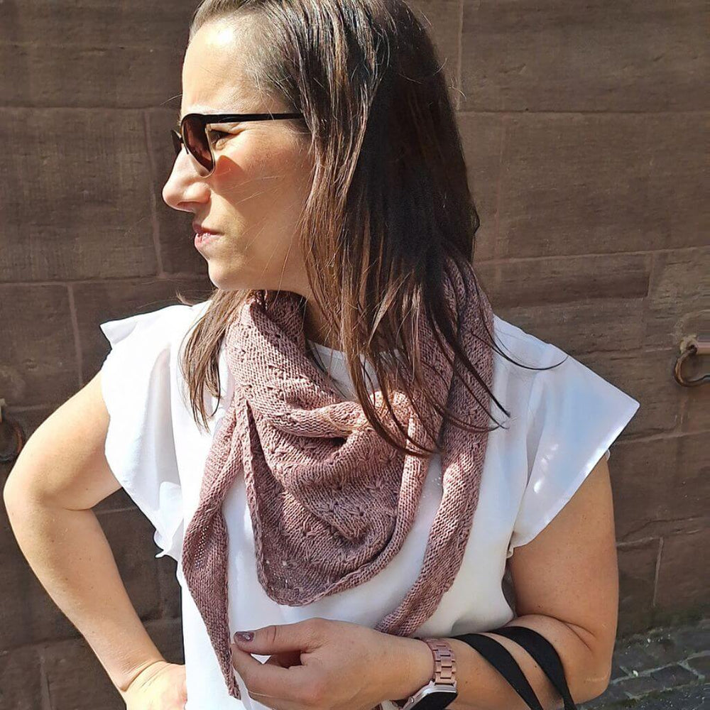 Madame Nadelspiel Tuch Luisa XL & XXL Strickanleitung - Madame Nadelspiel (PDF) Lieblingsgarn