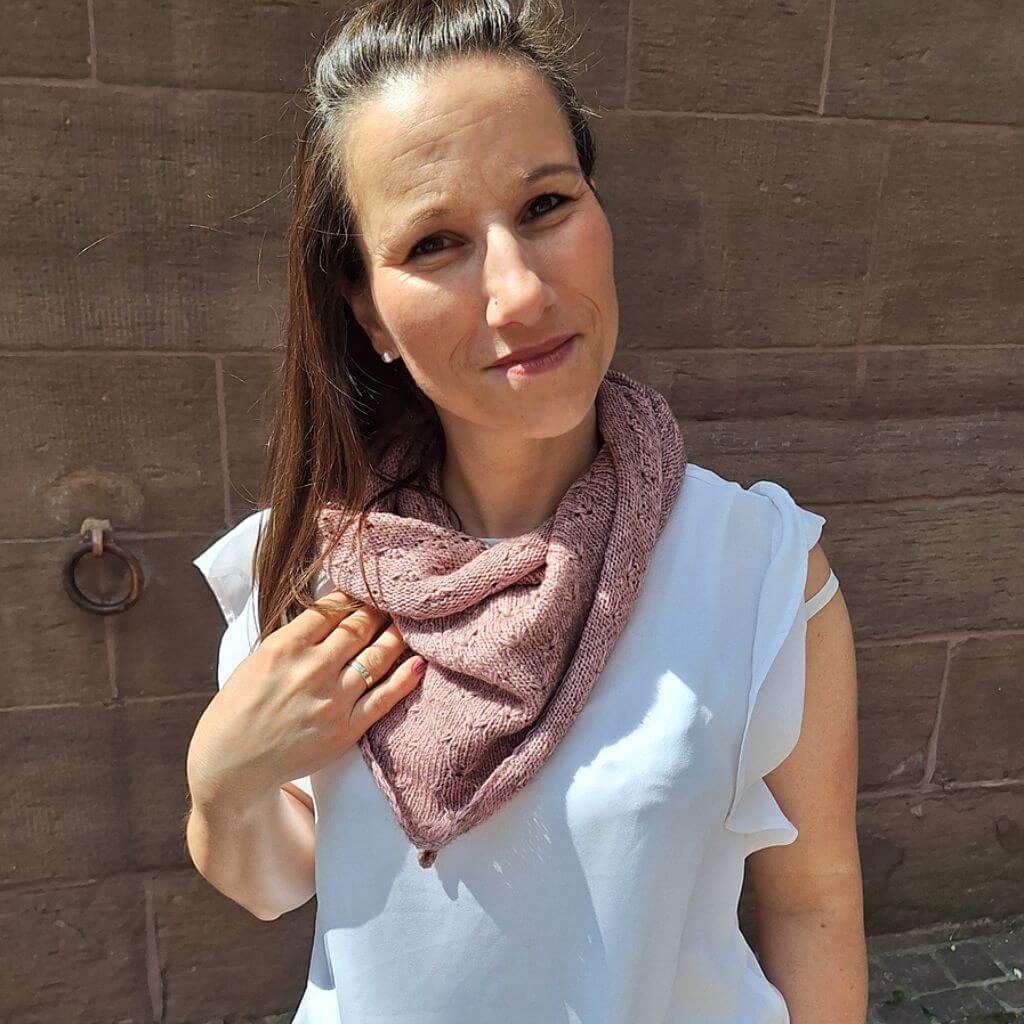 Madame Nadelspiel Tuch Luisa XL & XXL Strickanleitung - Madame Nadelspiel (PDF) Lieblingsgarn