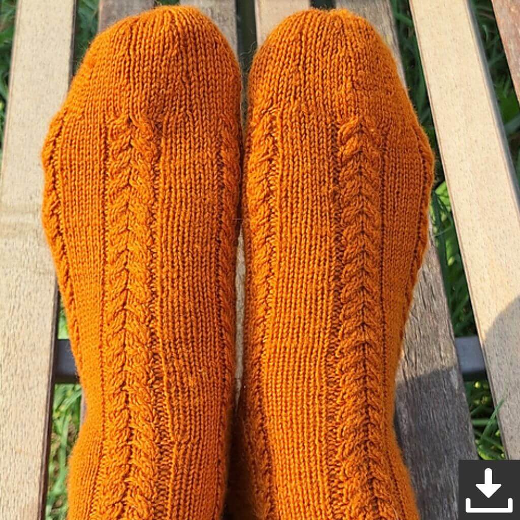 Madame Nadelspiel Socken October Soxx Strickanleitung - Madame Nadelspiel (PDF) Lieblingsgarn