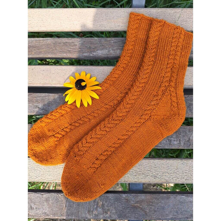 Madame Nadelspiel Socken October Soxx Strickanleitung - Madame Nadelspiel (PDF) Lieblingsgarn