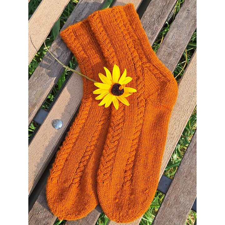 Madame Nadelspiel Socken October Soxx Strickanleitung - Madame Nadelspiel (PDF) Lieblingsgarn