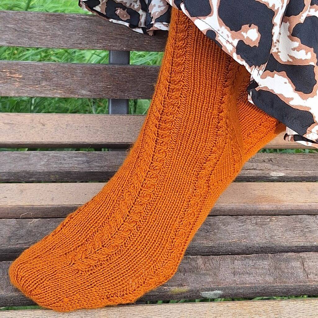 Madame Nadelspiel Pattern Socken October Soxx Strickanleitung - Madame Nadelspiel (PDF) Lieblingsgarn