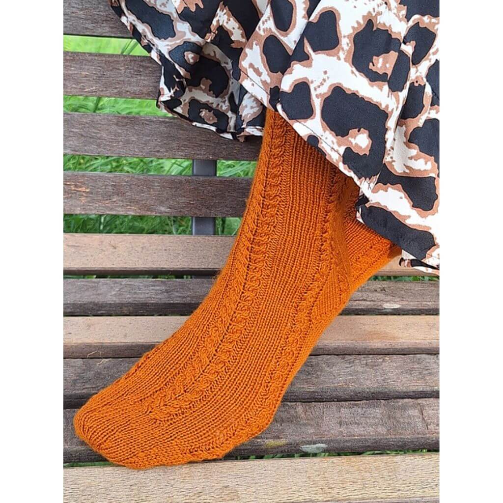 Madame Nadelspiel Socken October Soxx Strickanleitung - Madame Nadelspiel (PDF) Lieblingsgarn